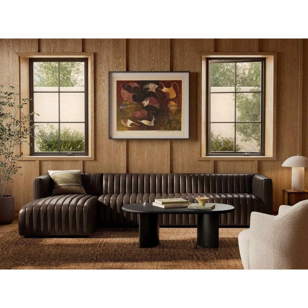 Alexander 2-Piece Sectional - LAF - Deacon Wolf - 126"