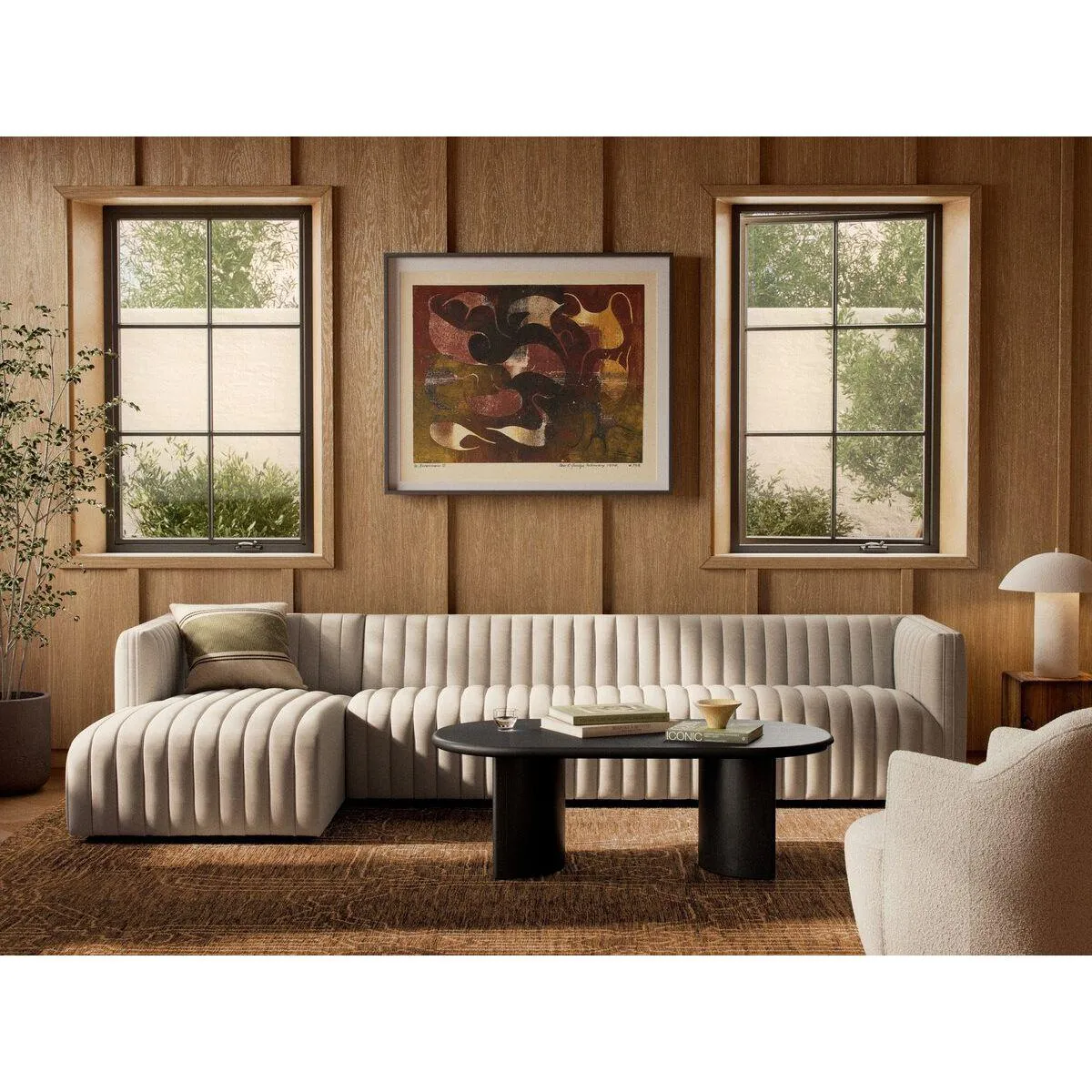 Alexander 2-Piece Sectional - LAF - Dover Crescent - 126"
