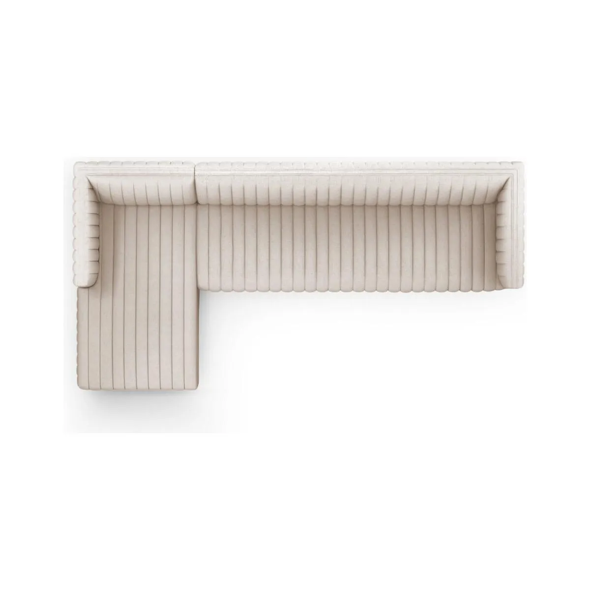 Alexander 2-Piece Sectional - LAF - Dover Crescent - 126"