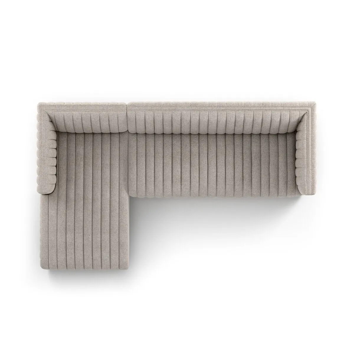 Alexander 2-Piece Sectional - LAF - Orly Natural - 105"