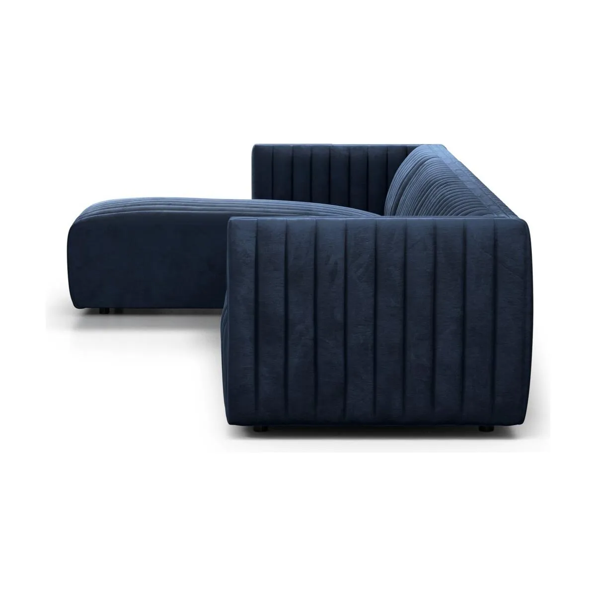 Alexander 2-Piece Sectional - LAF - Sapphire Navy - 126"