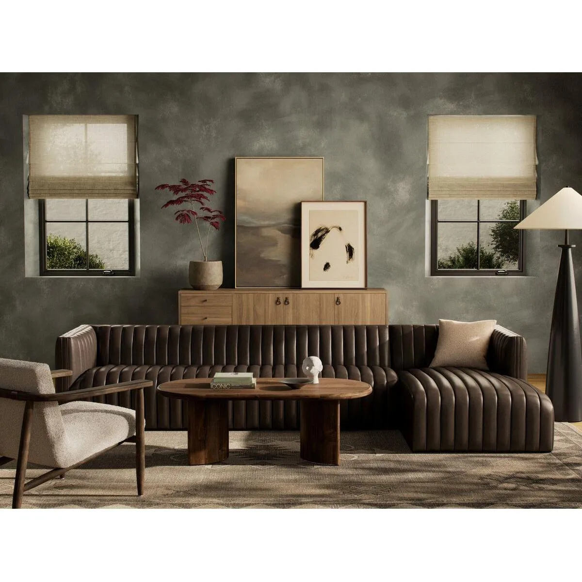 Alexander 2-Piece Sectional - RAF - Deacon Wolf - 126"