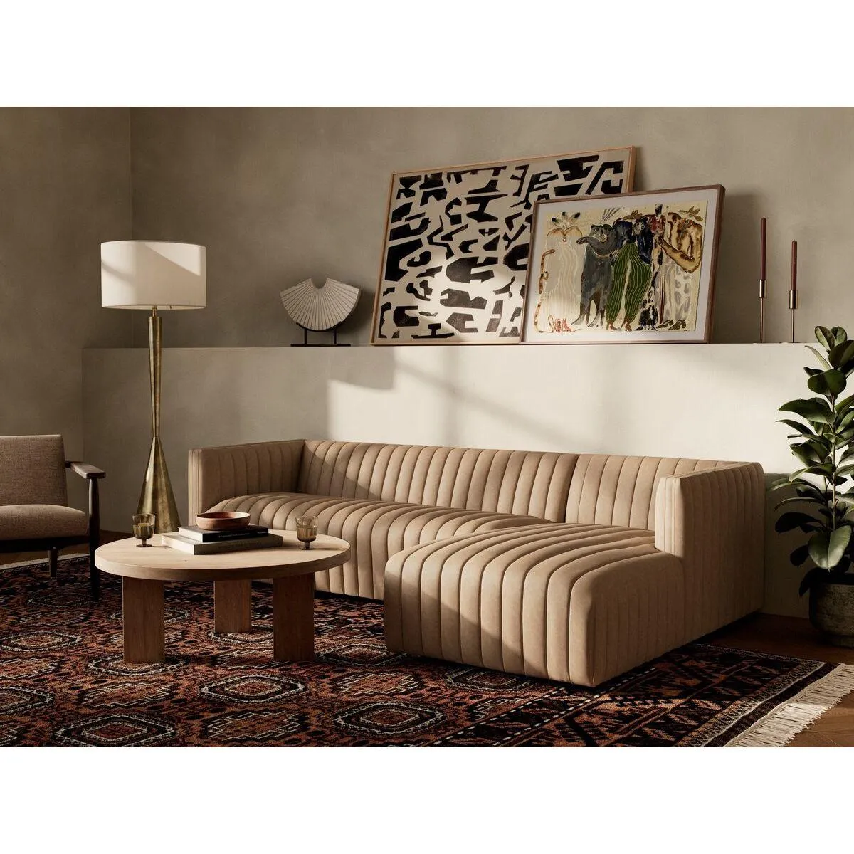 Alexander 2-Piece Sectional - RAF - Palermo Drift - 105"
