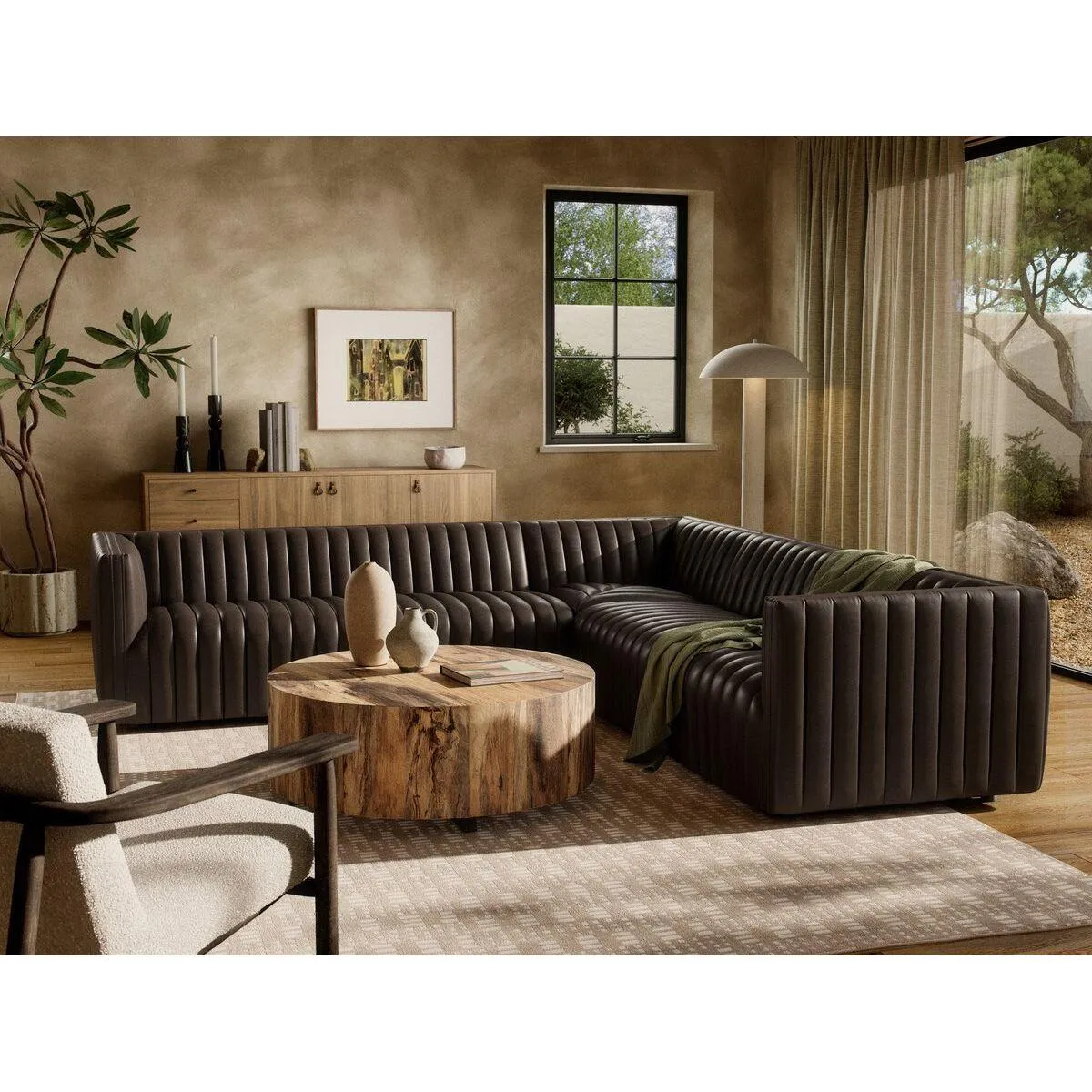 Alexander 3-Piece Corner Sectional - Deacon Wolf - 105"