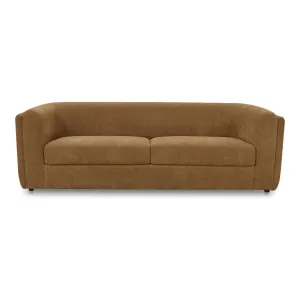 Alora Sofa Fabric Ochre Brown