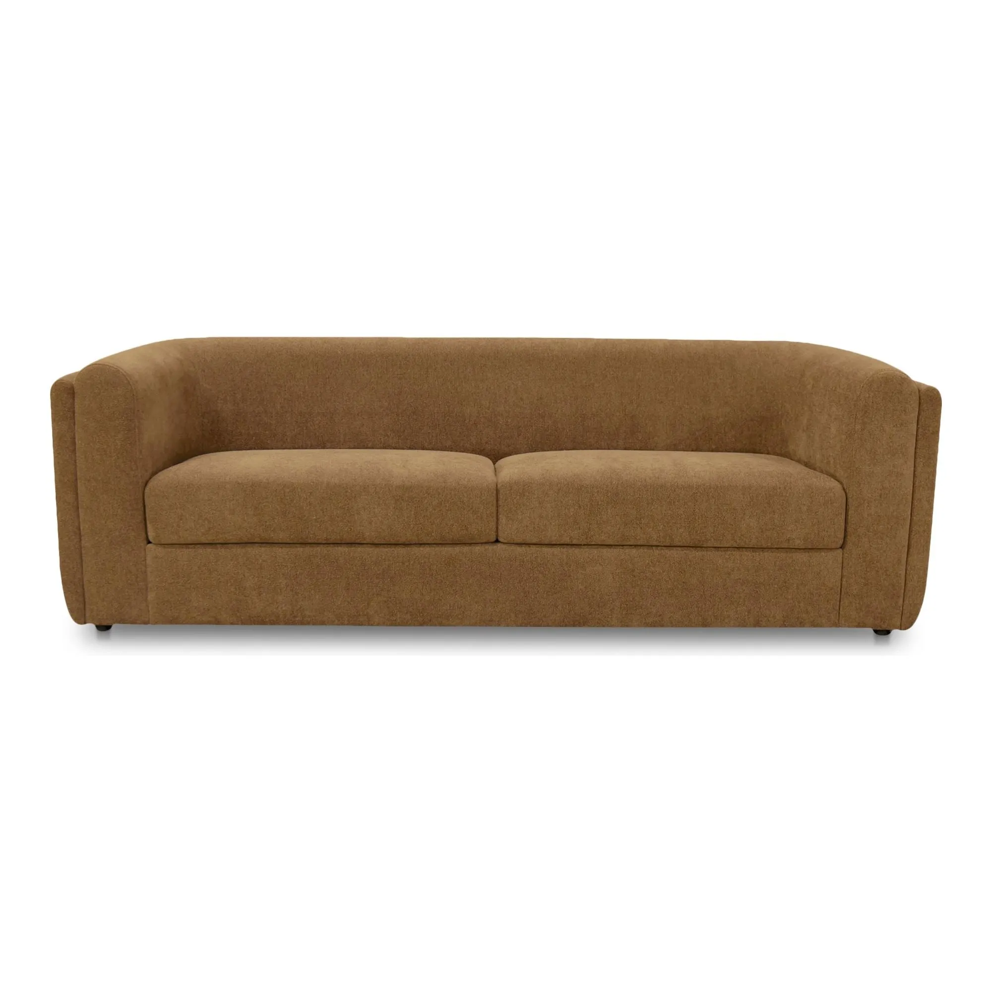 Alora Sofa Fabric Ochre Brown