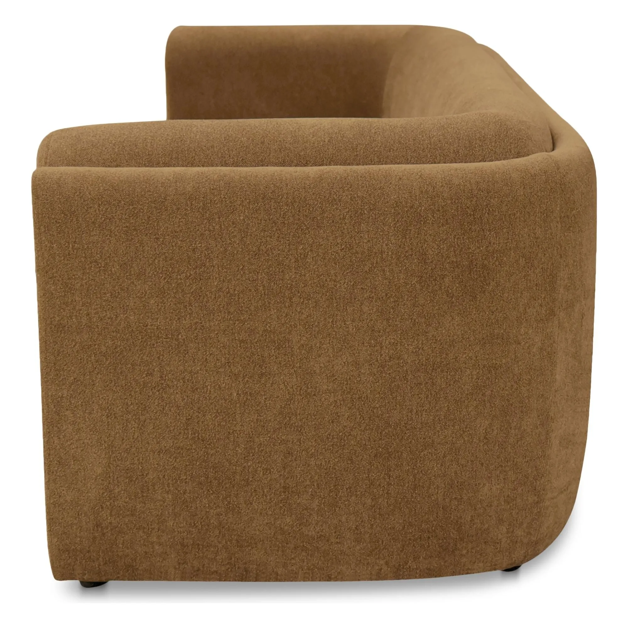 Alora Sofa Fabric Ochre Brown