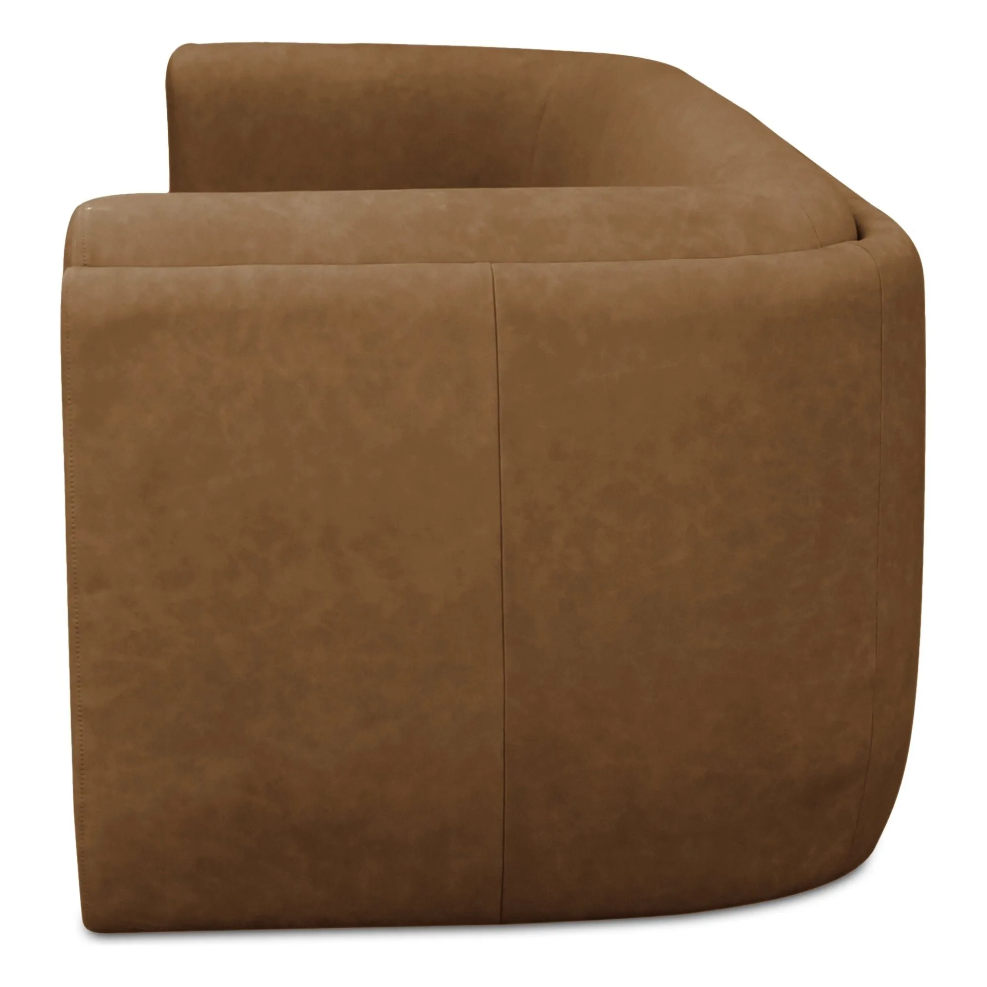 Alora Sofa Tan Leather