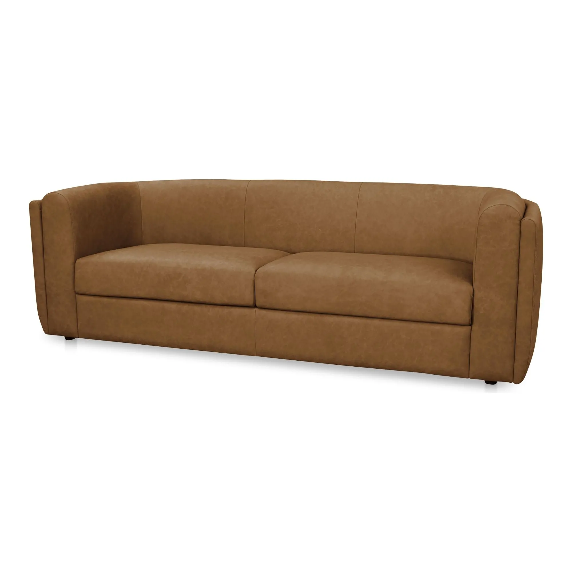 Alora Sofa Tan Leather