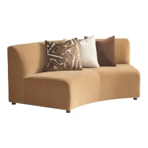 Alston Armless Curved Sofa