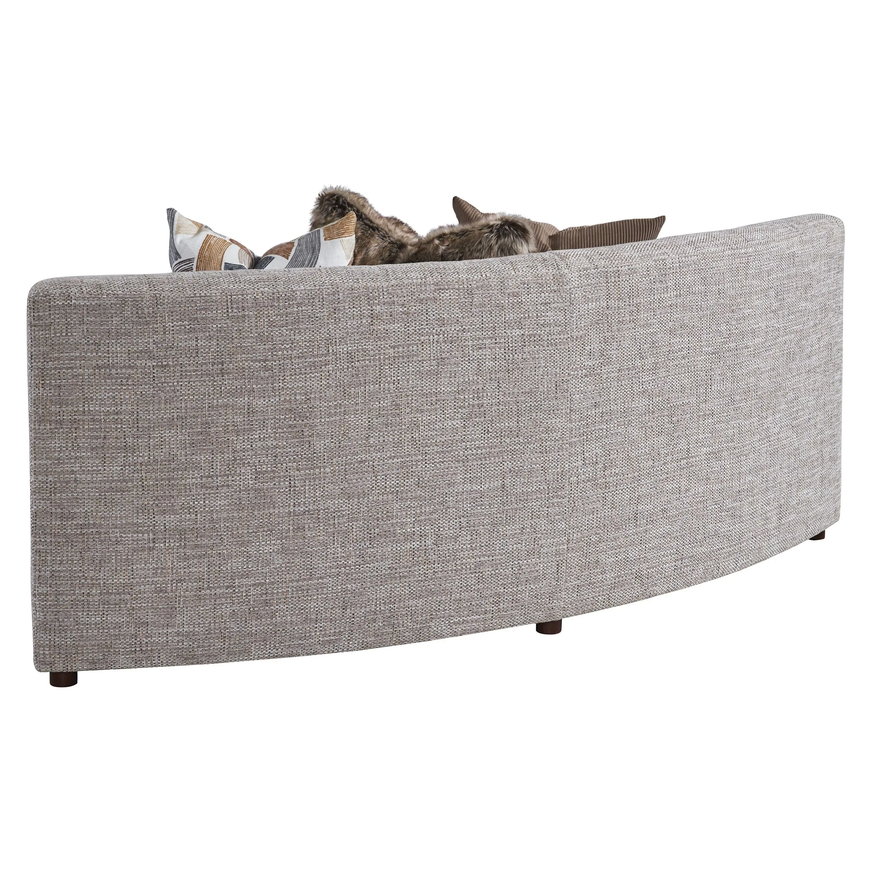 Alston Armless Curved Sofa