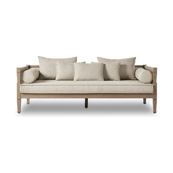 Altheon Outdoor Sofa - 86" - Washed Brown-Fsc