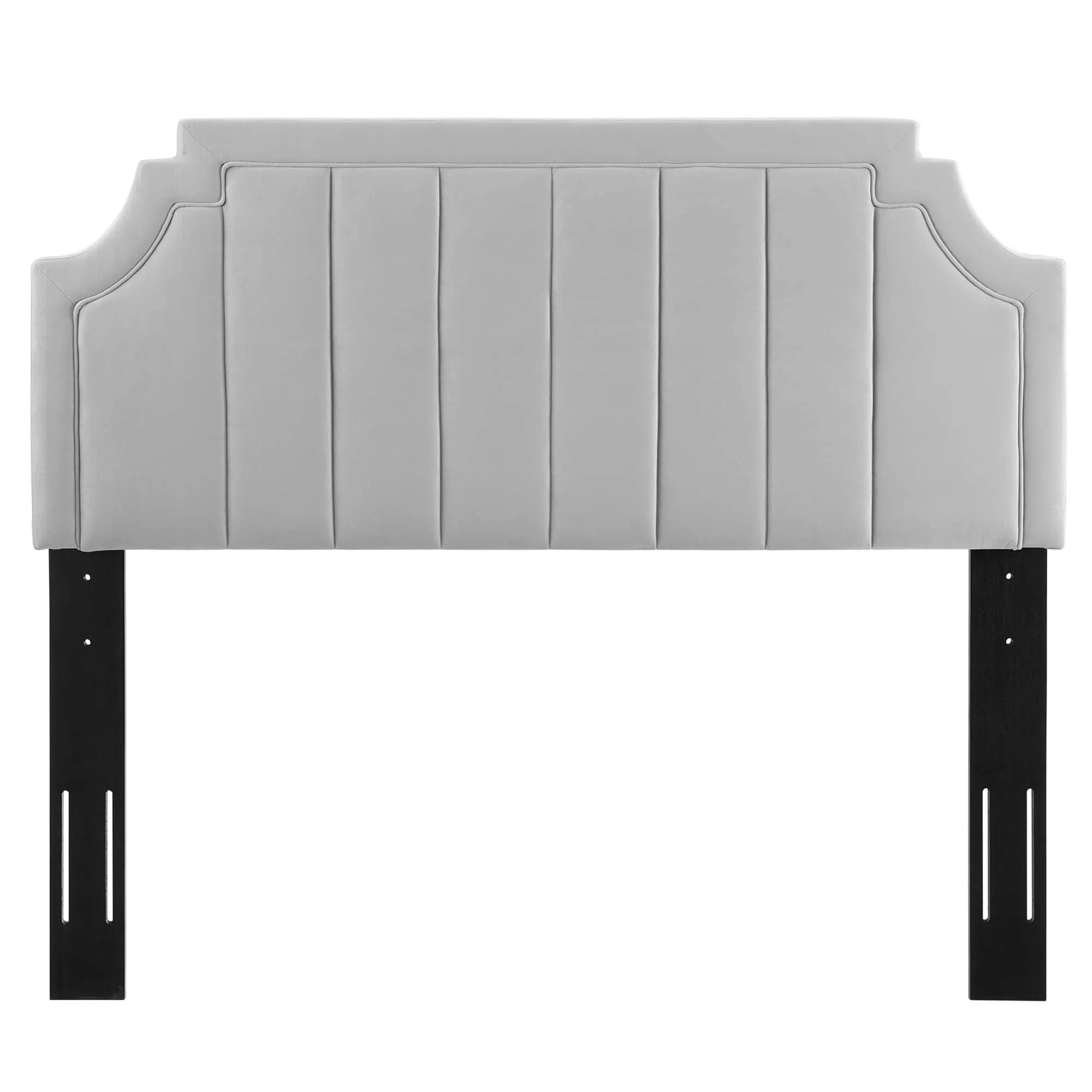 Alyona Channel Tufted Performance Velvet Headboard by Modway