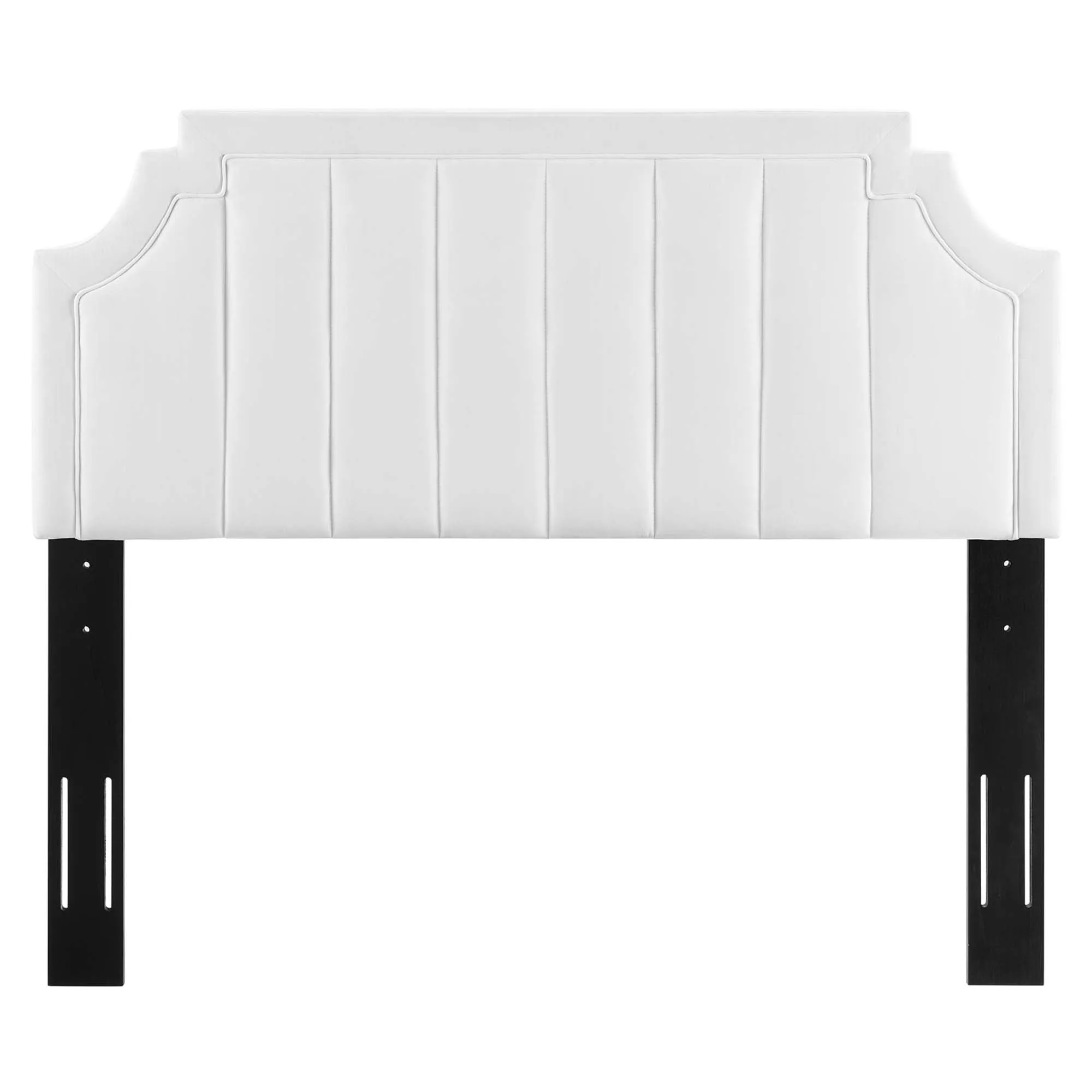 Alyona Channel Tufted Performance Velvet Headboard by Modway