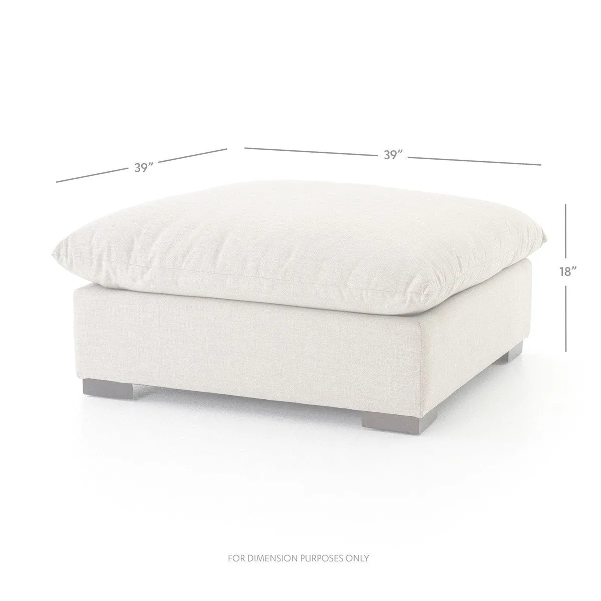Amadeo Large Ottoman - Bennett Moon