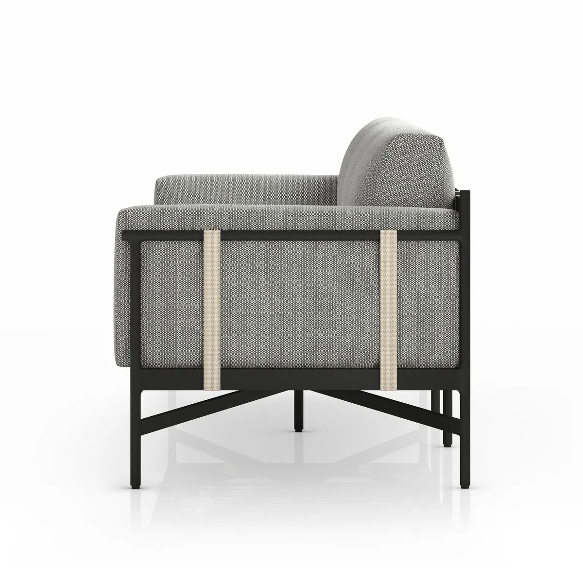 Amaya Outdoor Sofa - 99" - Faye Ash