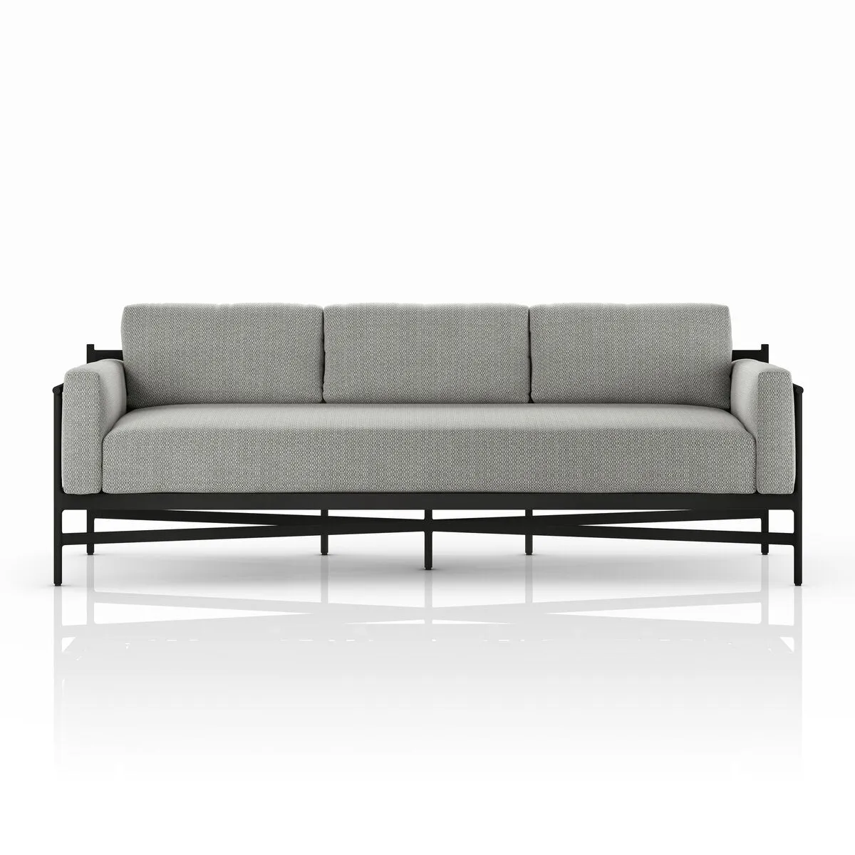 Amaya Outdoor Sofa - 99" - Faye Ash