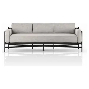 Amaya Outdoor Sofa - 99" - Stone Grey