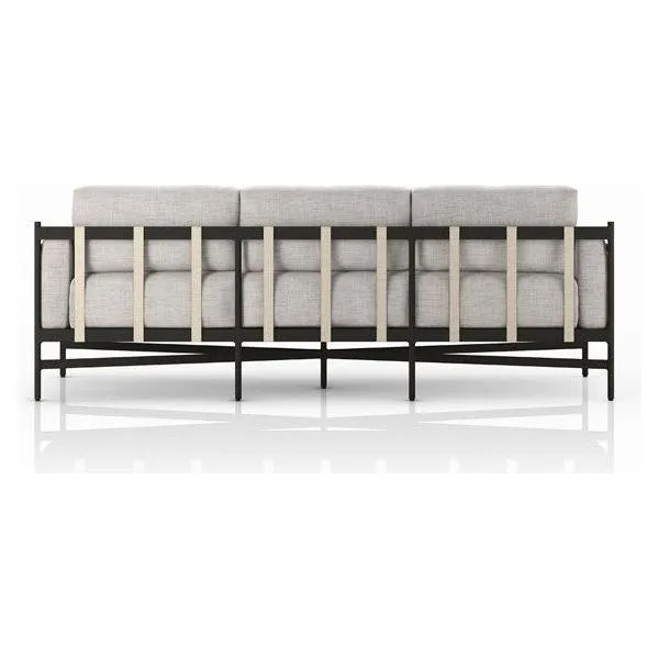 Amaya Outdoor Sofa - 99" - Stone Grey