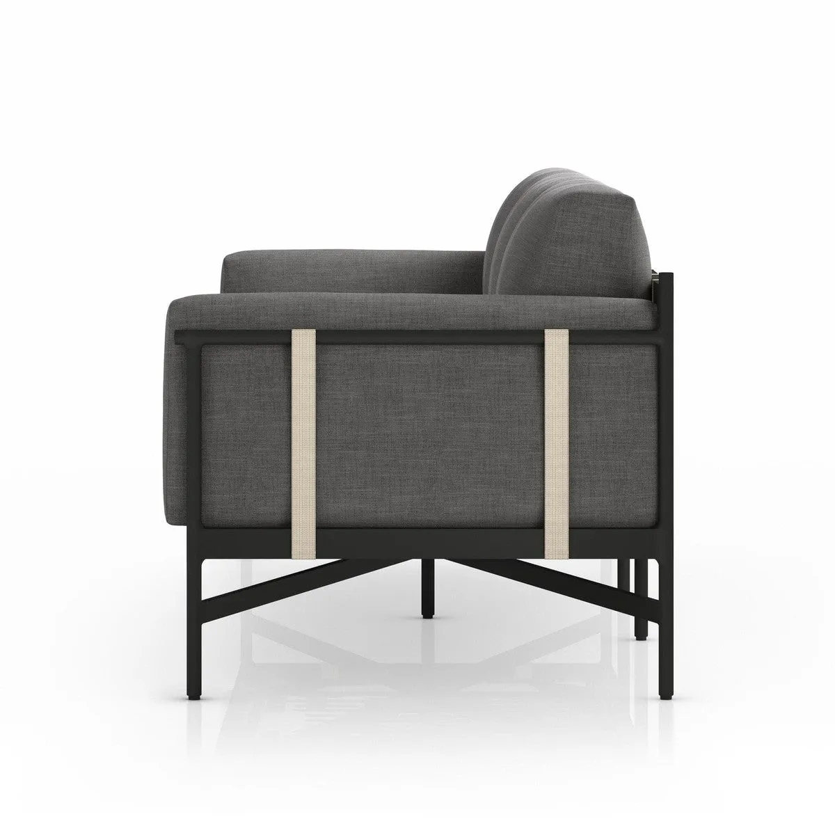 Amaya Outdoor Sofa - 99" - Venao Charcoal