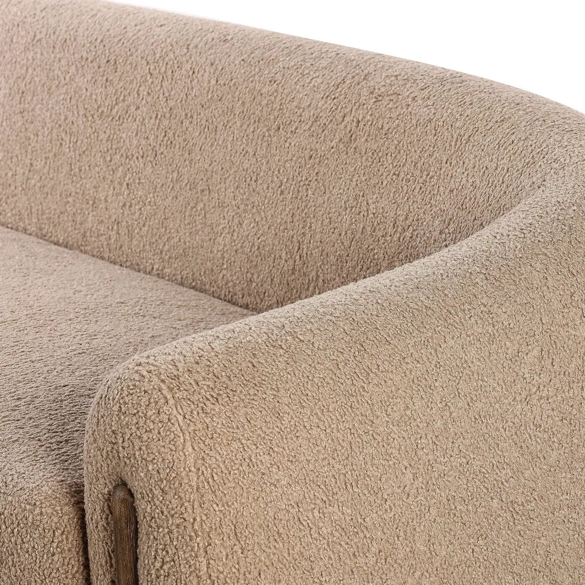 Annora Sofa - Sheepskin Camel