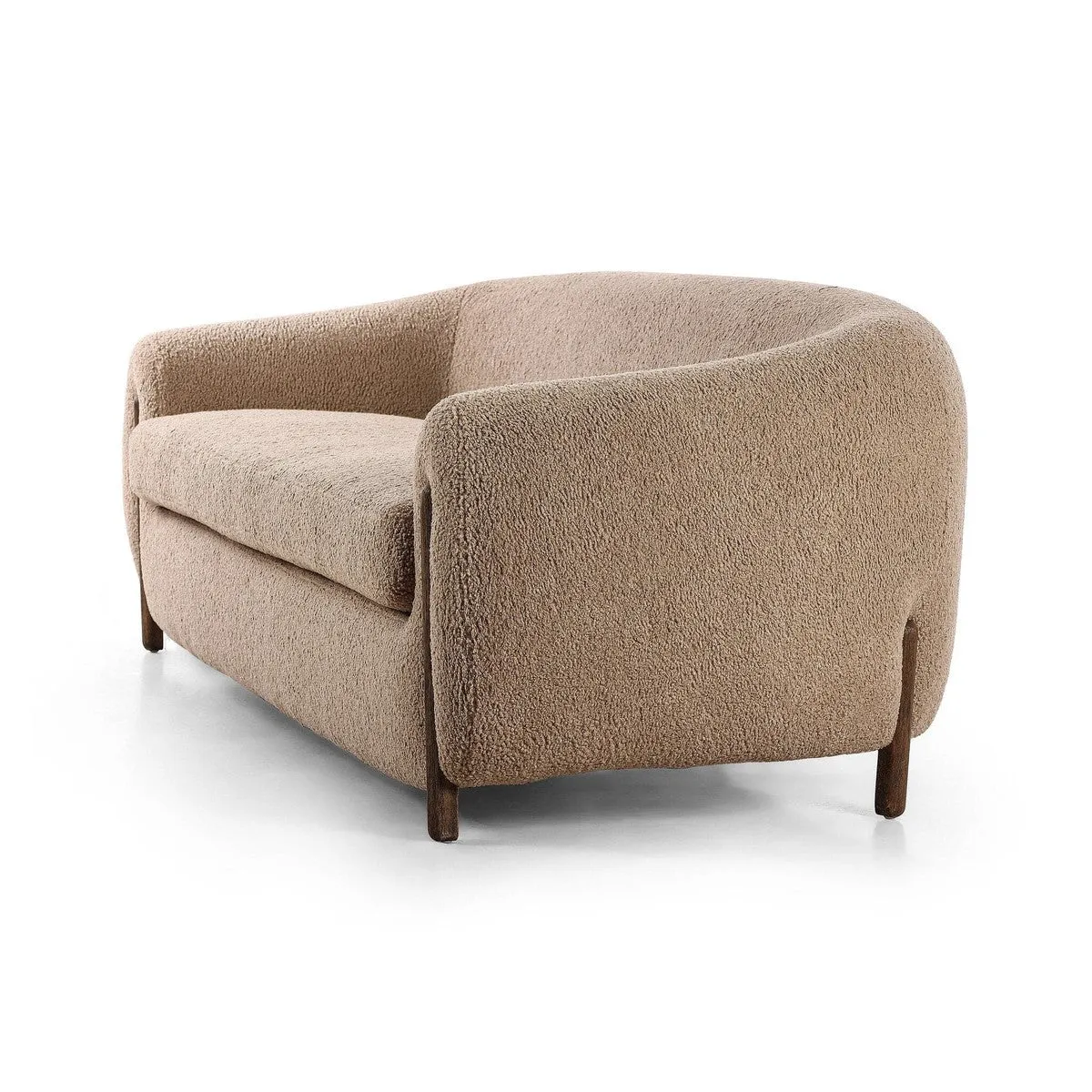 Annora Sofa - Sheepskin Camel