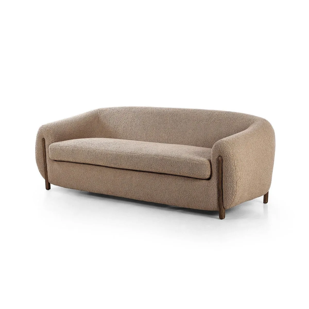 Annora Sofa - Sheepskin Camel