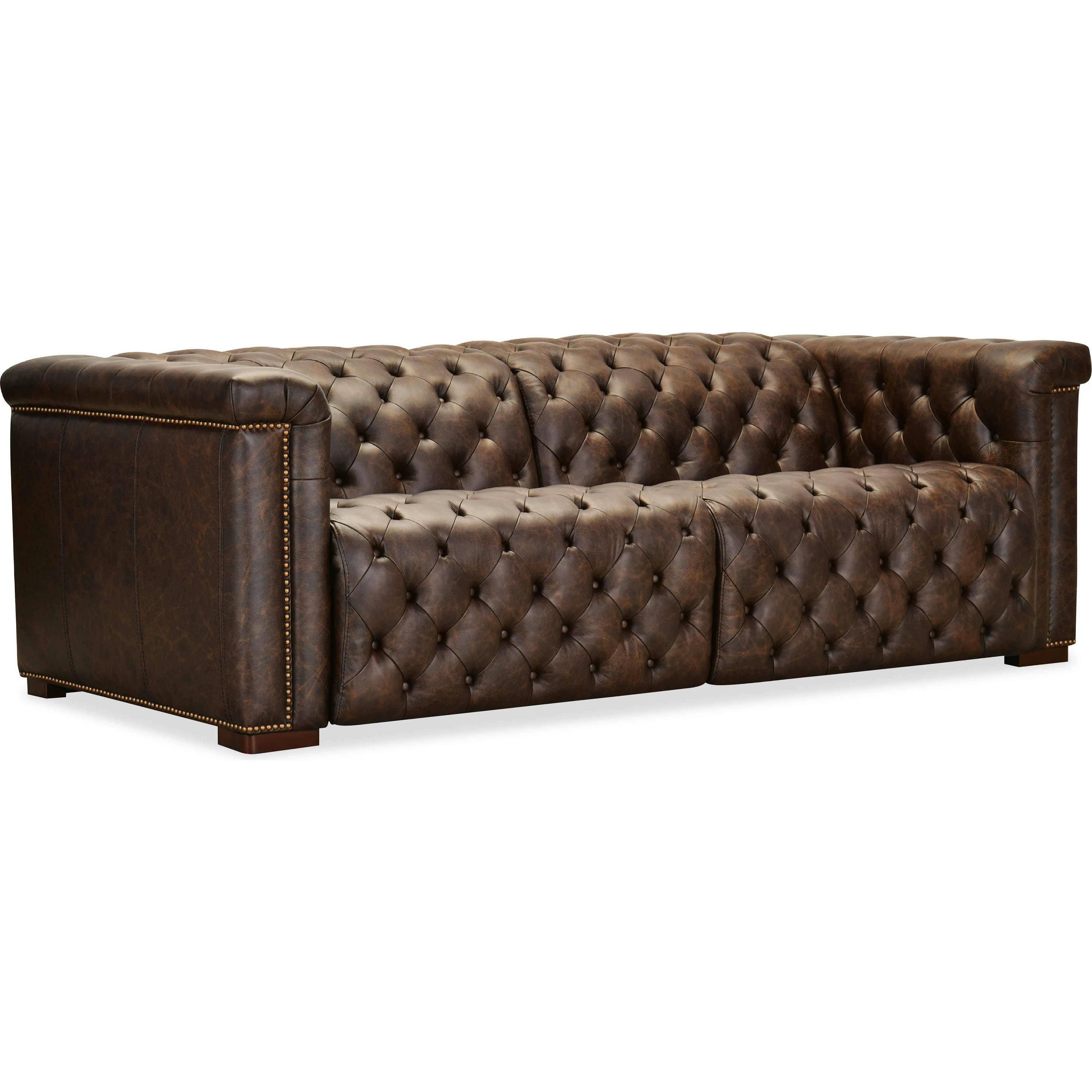 Apollo Deux Power Recliner and Power Headrests - Saddlewood Brown