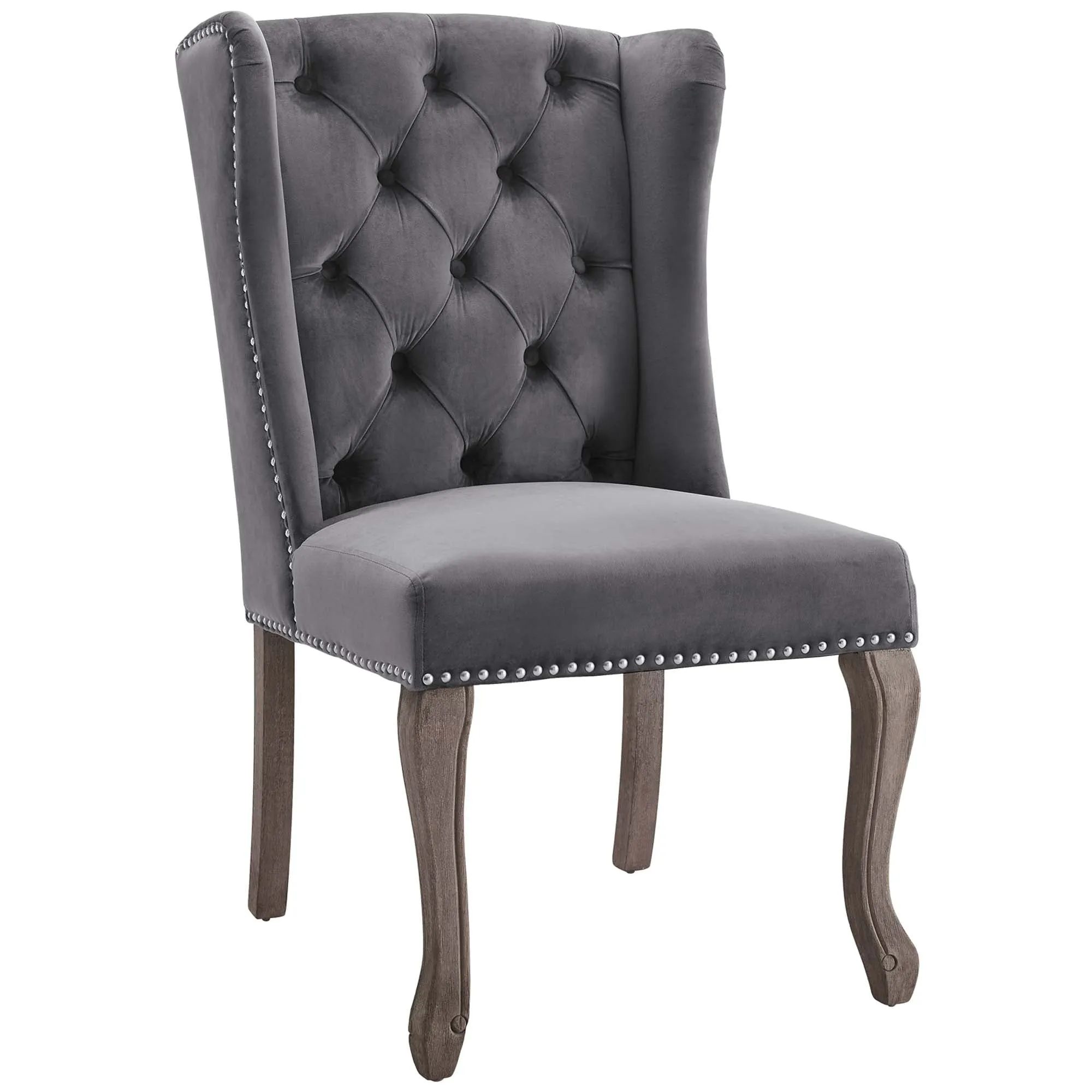 Apprise Side Chair Performance Velvet Set of 2 by Modway