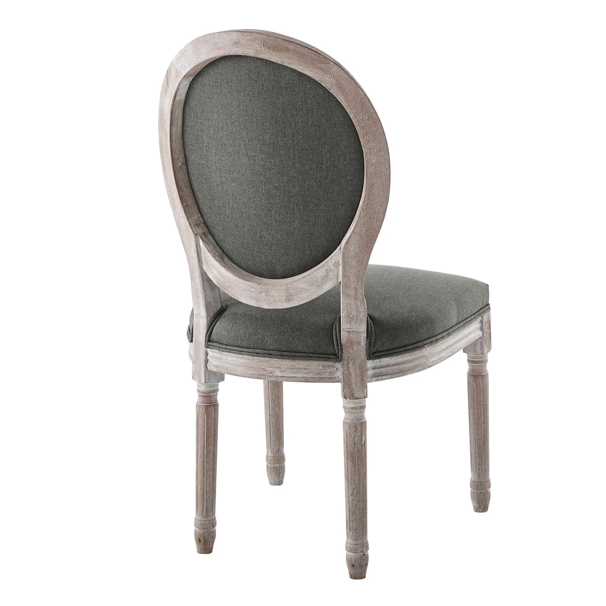 Arise Vintage French Upholstered Fabric Dining Side Chair by Modway