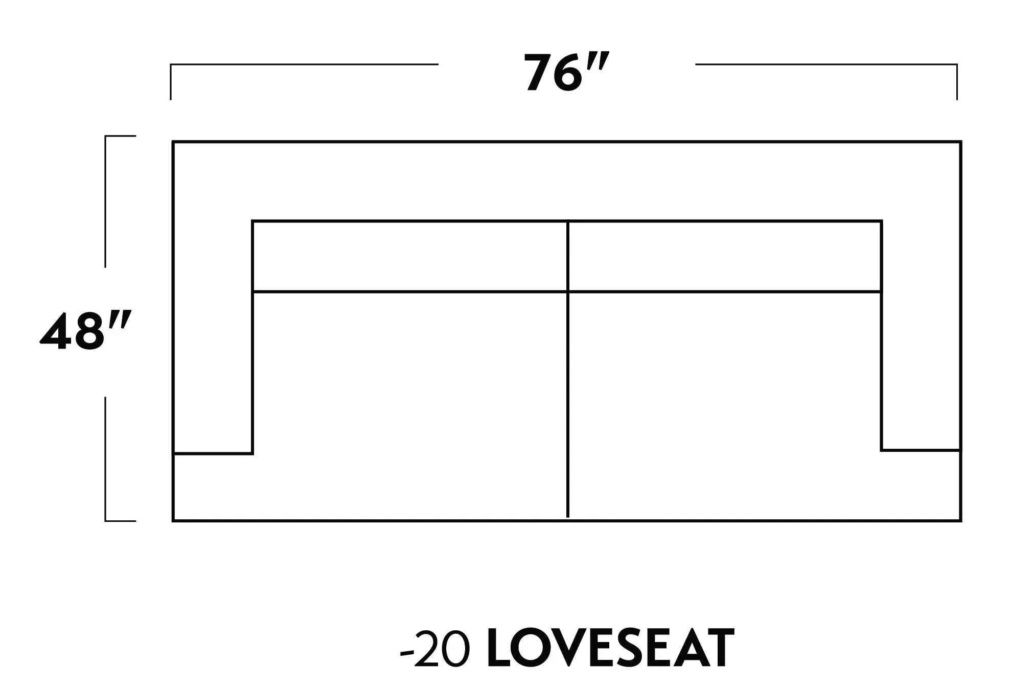Austonian 76" Loveseat