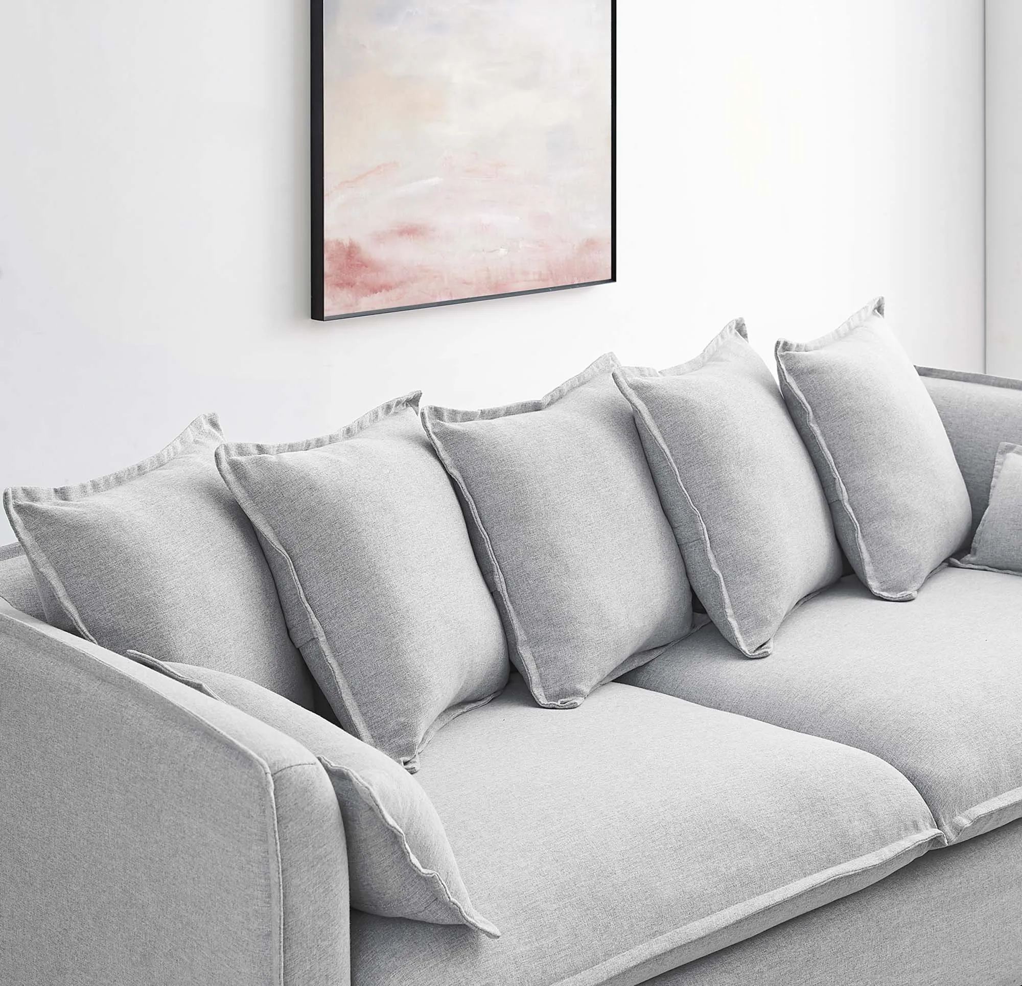 Avalon Slipcover Fabric Sofa by Modway