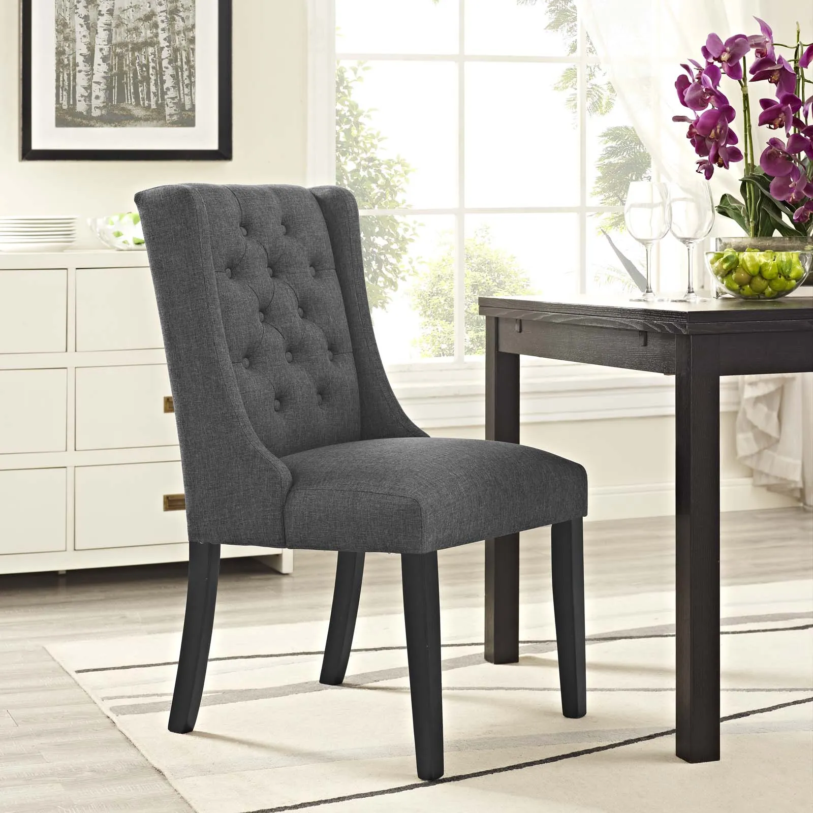 Baronet Fabric Dining Chair by Modway