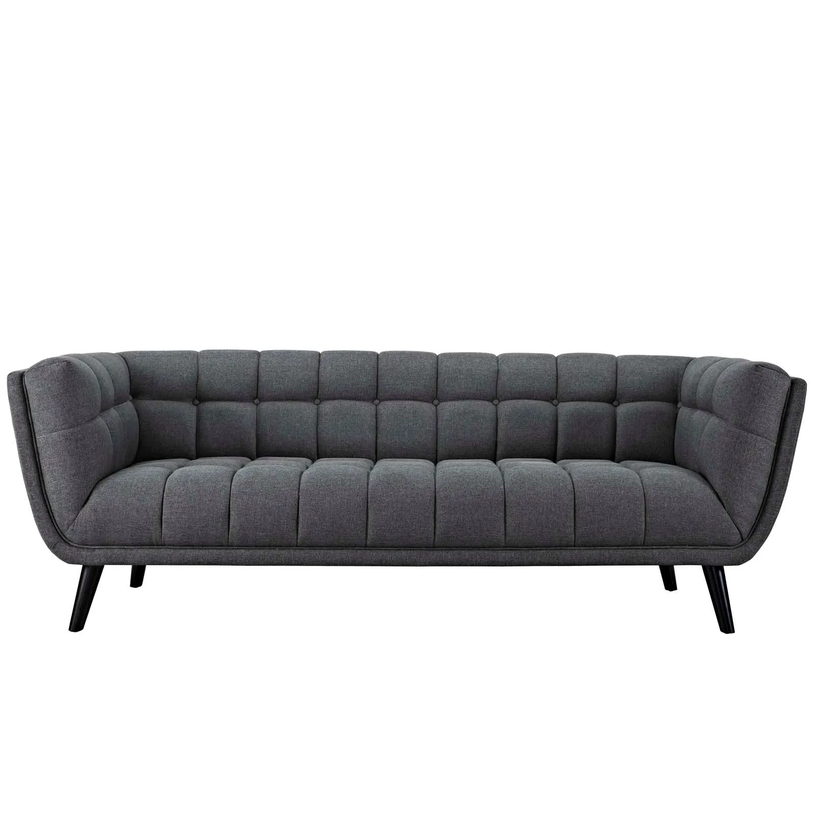 Bestow 3 Piece Upholstered Fabric Sofa and Armchair Set by Modway