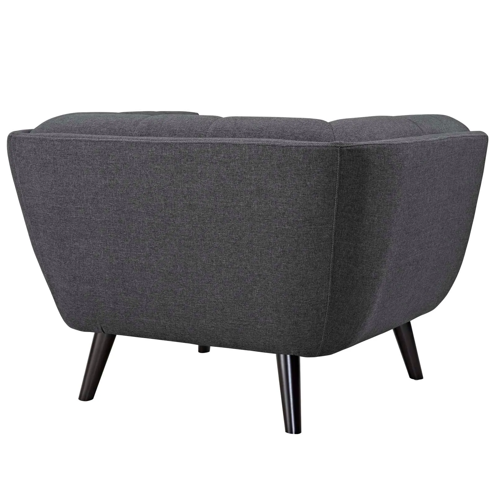 Bestow 3 Piece Upholstered Fabric Sofa and Armchair Set by Modway