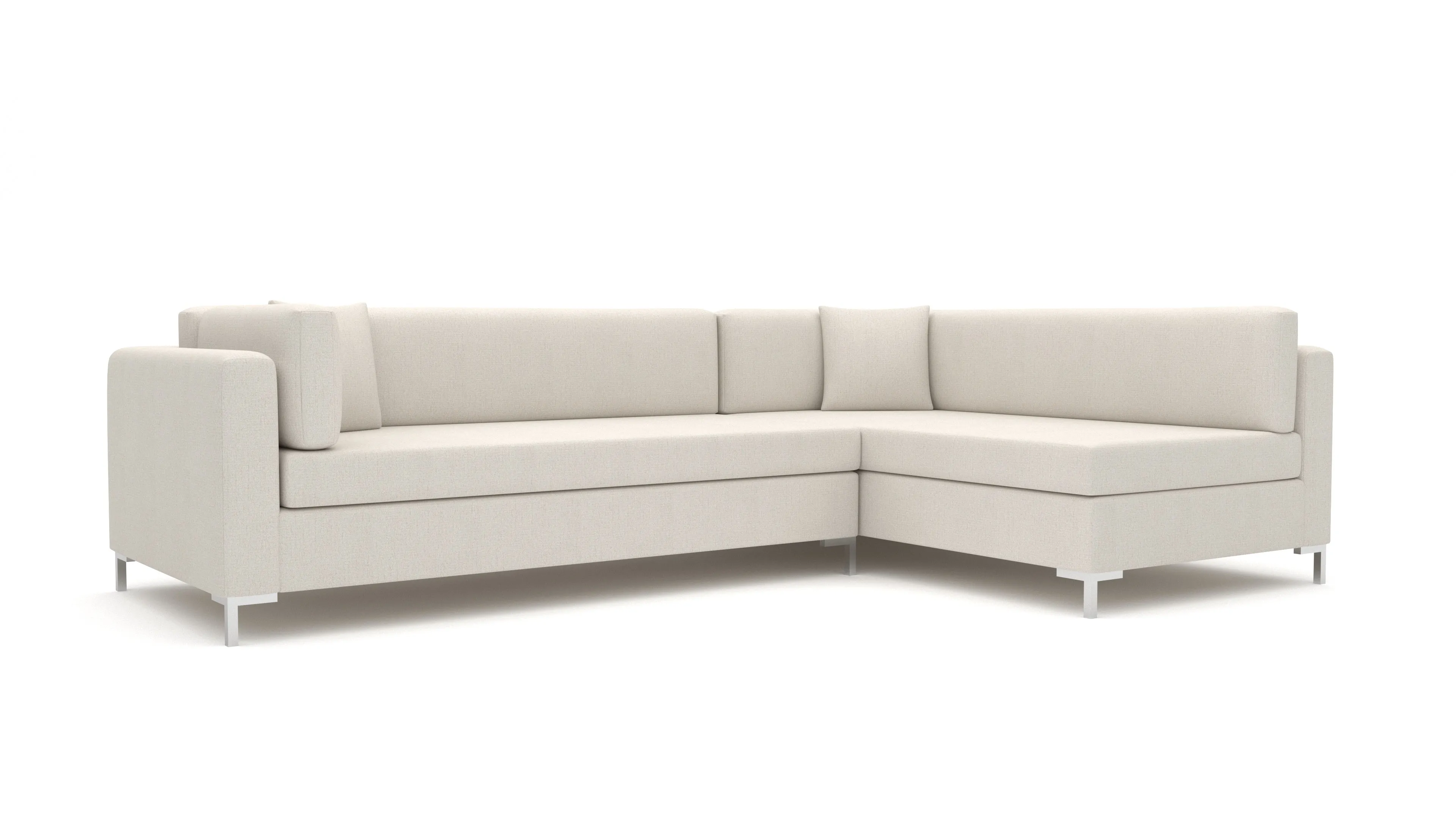 Bonnell 124" Right Chaise Sectional