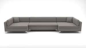 Bonnell 188" U Cuddler Sectional