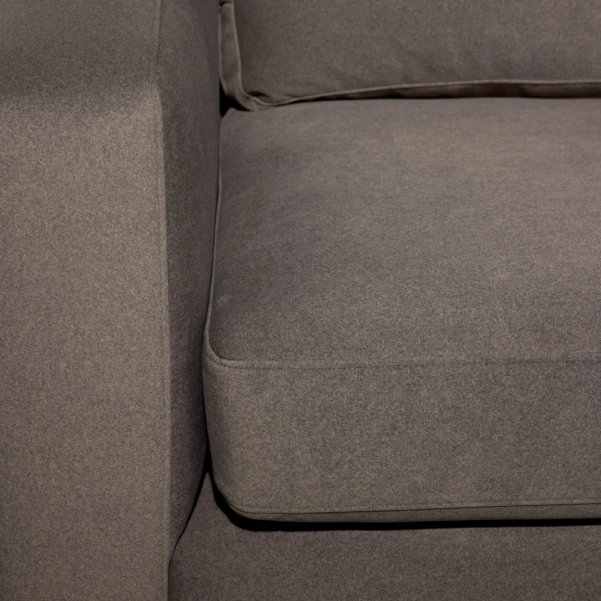 Caleb 2-Piece Sectional with Right-Facing Loveseat - Arlo Brown
