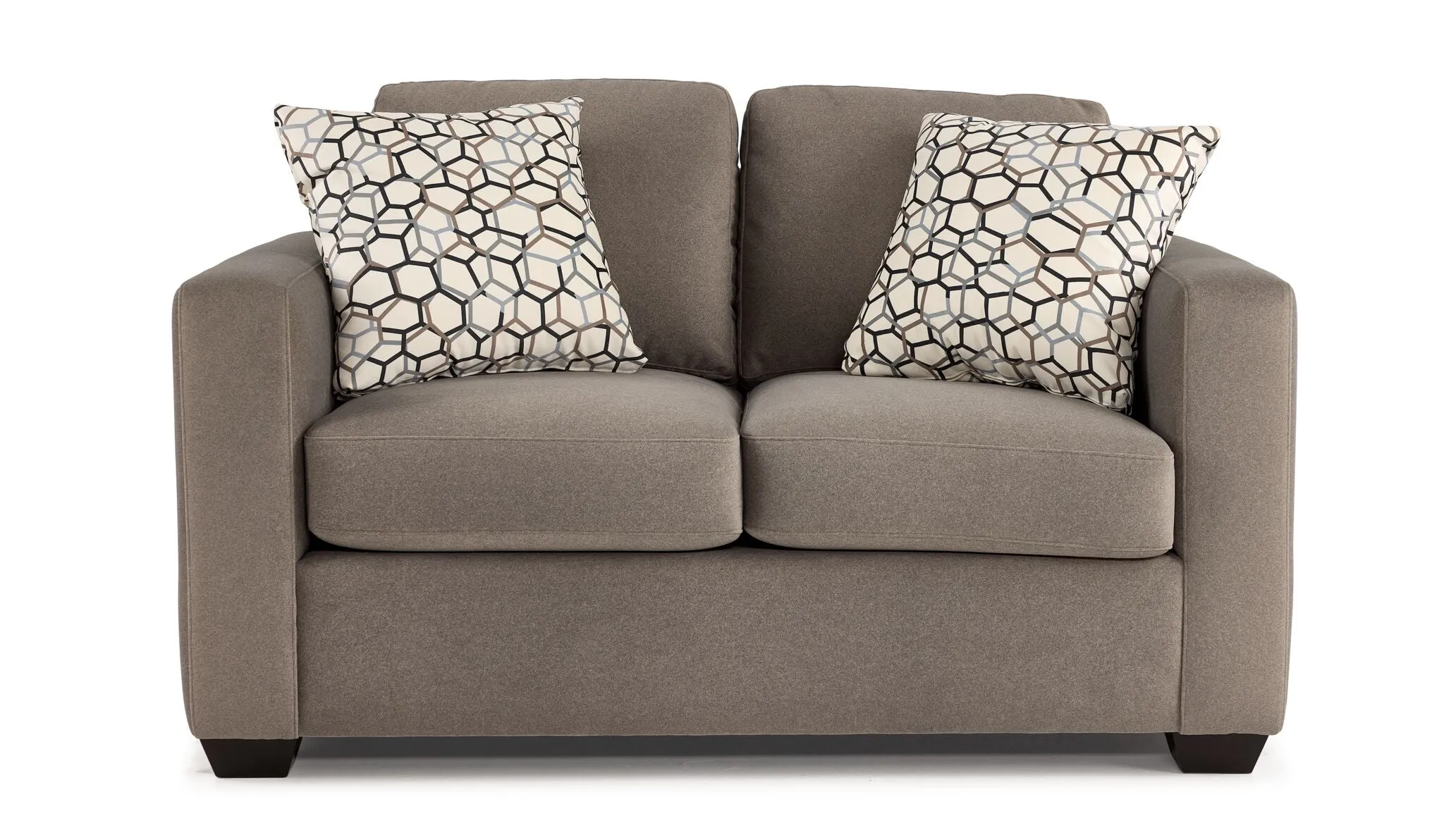 Caleb Loveseat - Arlo Brown