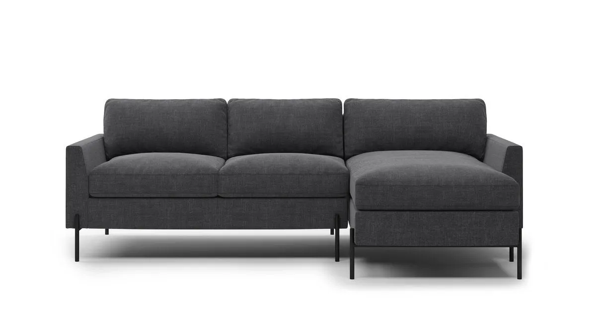 Catwalk Sofa with Chaise (90",Chaise 39" x 63",Chaise On Right)