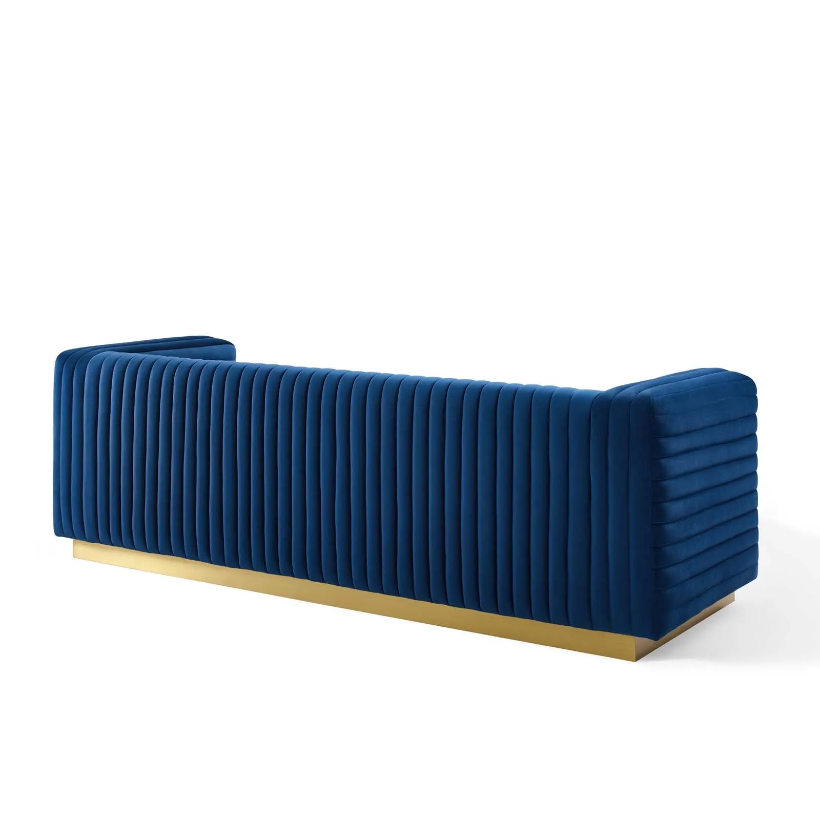 Charisma Channel Tufted Performance Velvet Living Room Sofa by Modway