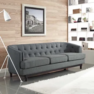 Coast Upholstered Fabric Sofa by Modway