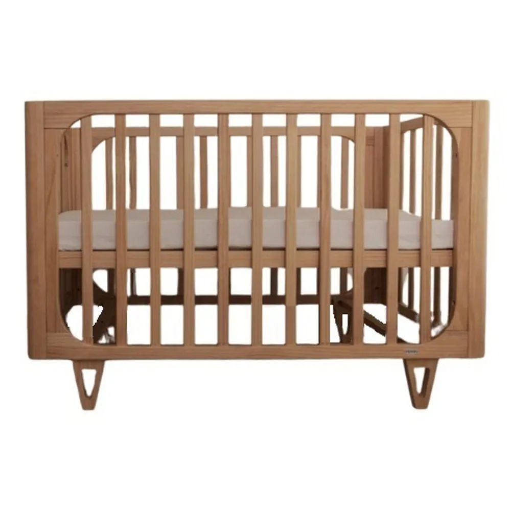 Cocoon Vibe 4 In 1 Cot   Mattress Sandstone