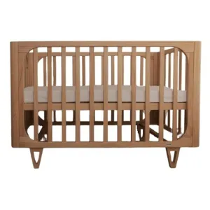 Cocoon Vibe 4 In 1 Cot   Mattress Sandstone