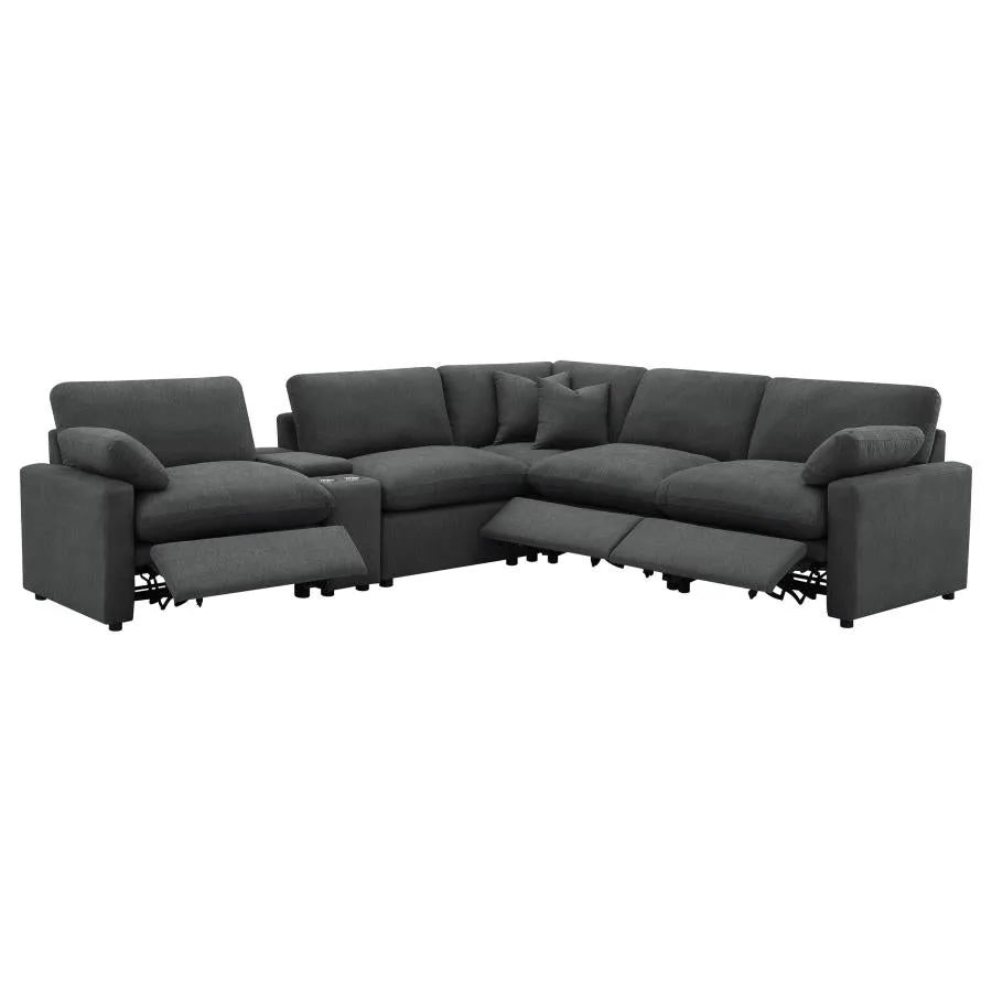 Colleen 6 PC Reclining Sectional