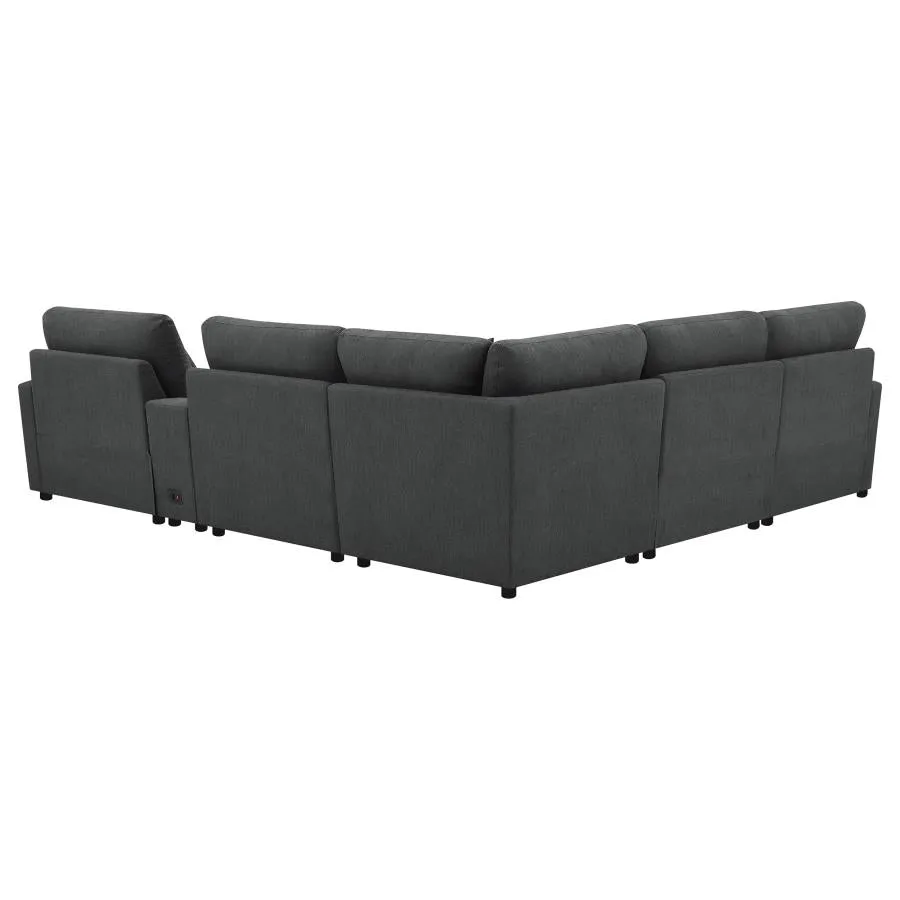 Colleen 6 PC Reclining Sectional