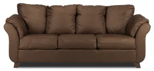 Collier Sofa, Loveseat and Chair Set - Chocolate