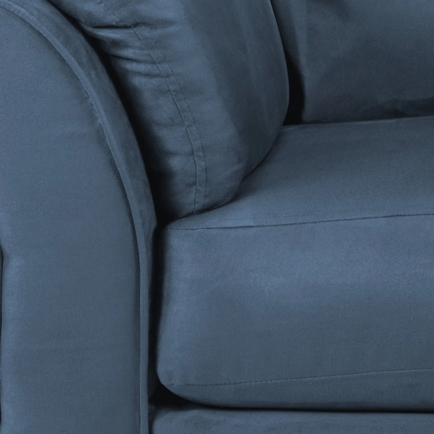 Collier Sofa, Loveseat and Chair Set - Cobalt Blue