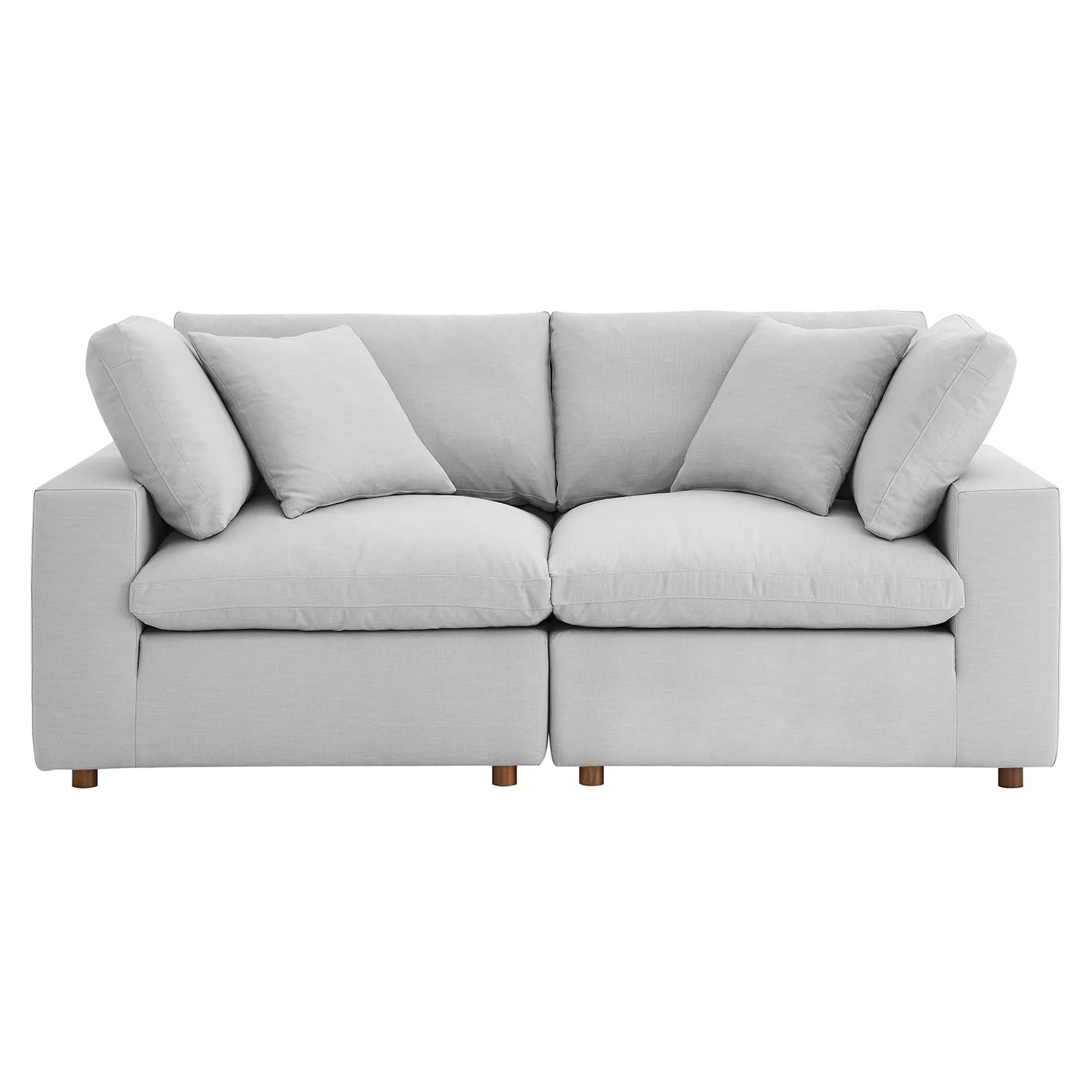Commix 2 Piece Down Filled Overstuffed Sectional Sofa Set by Modway