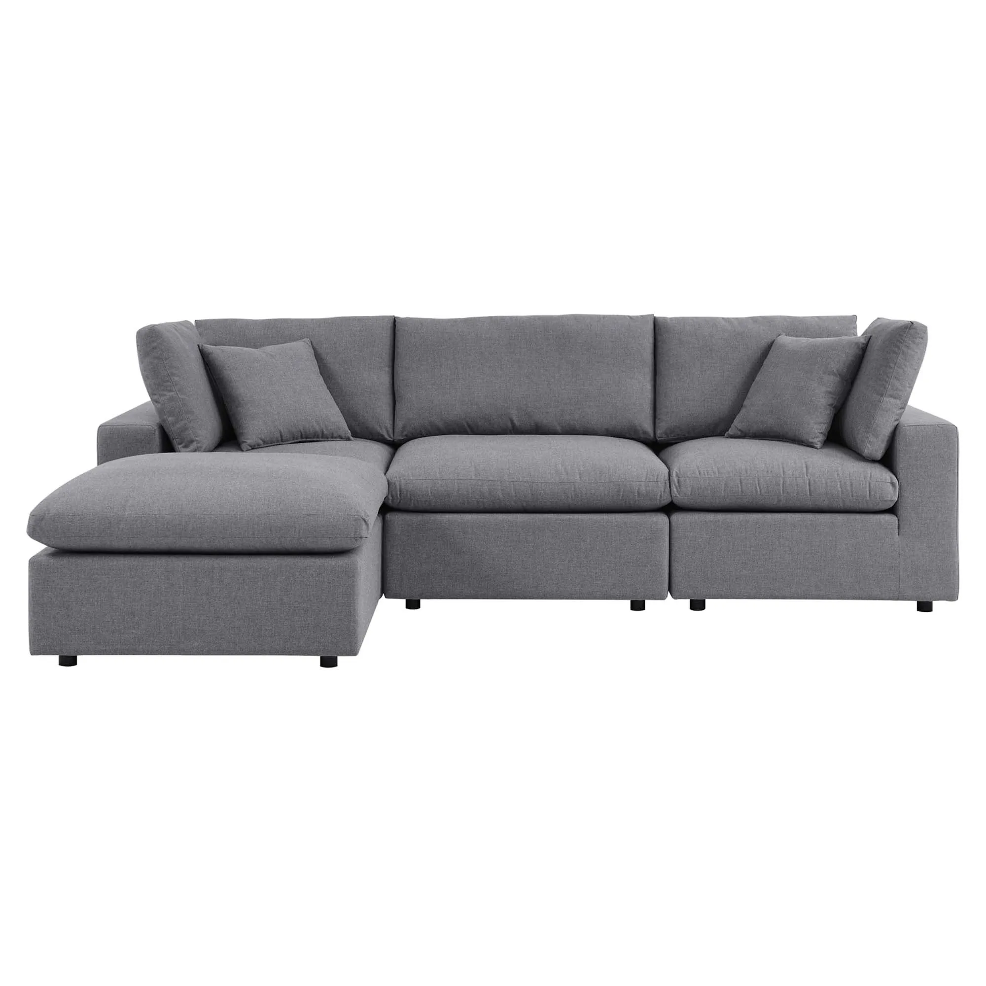 Commix 4-Piece Sunbrella® Outdoor Patio Sectional Sofa by Modway
